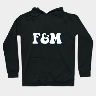 Franklin marshall lettering Hoodie